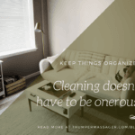 Cleaning doesn’t have to be onerous