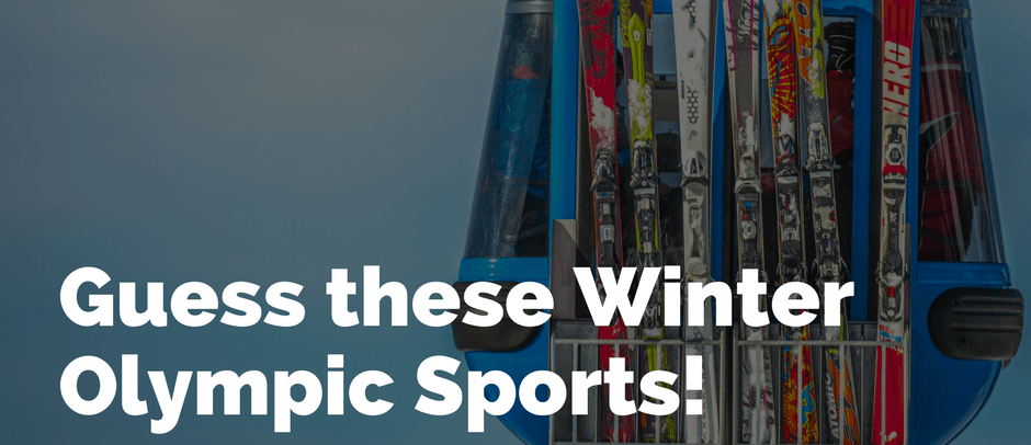 Guess these Winter Olympic Sports!