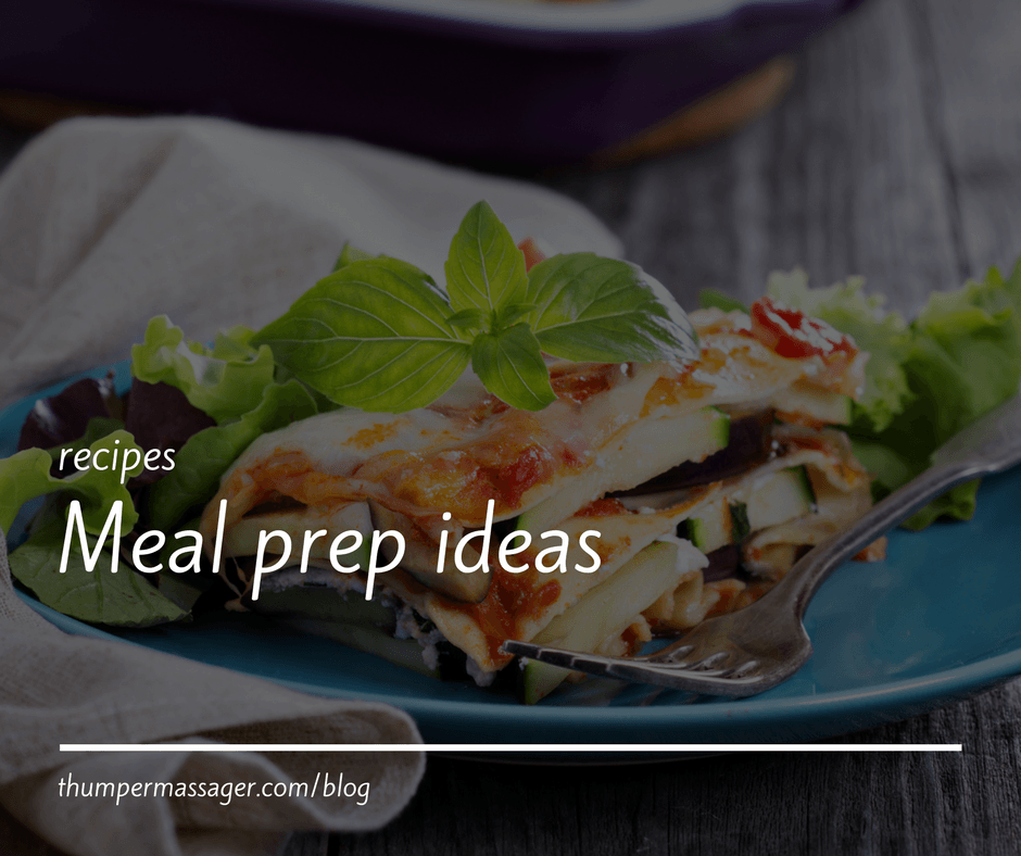 Meal prep ideas