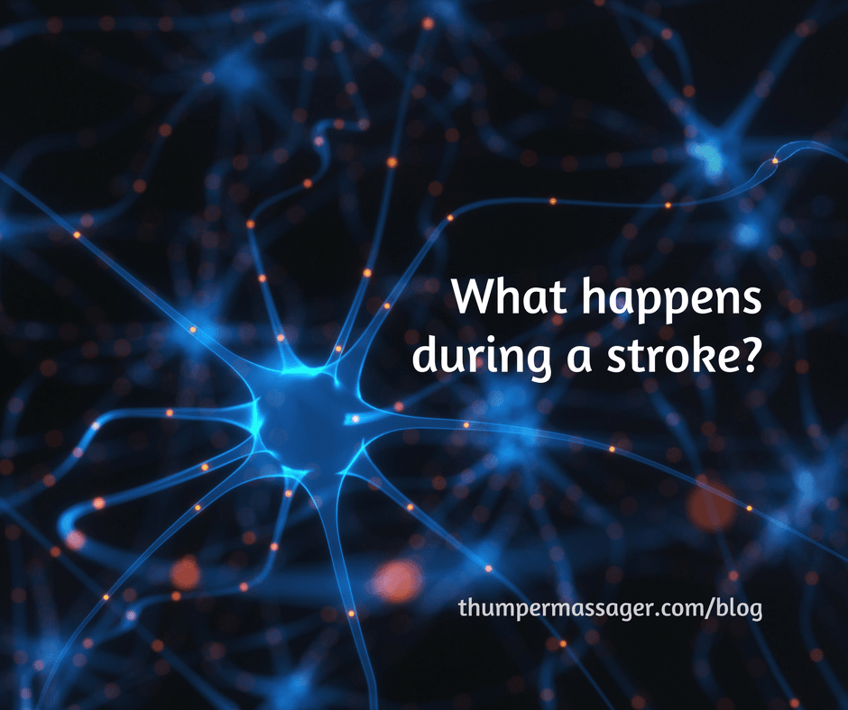What happens during a stroke?