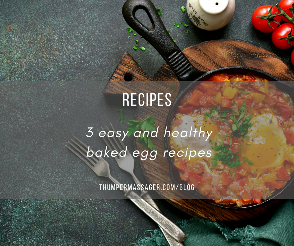 3 easy and healthy baked egg recipes